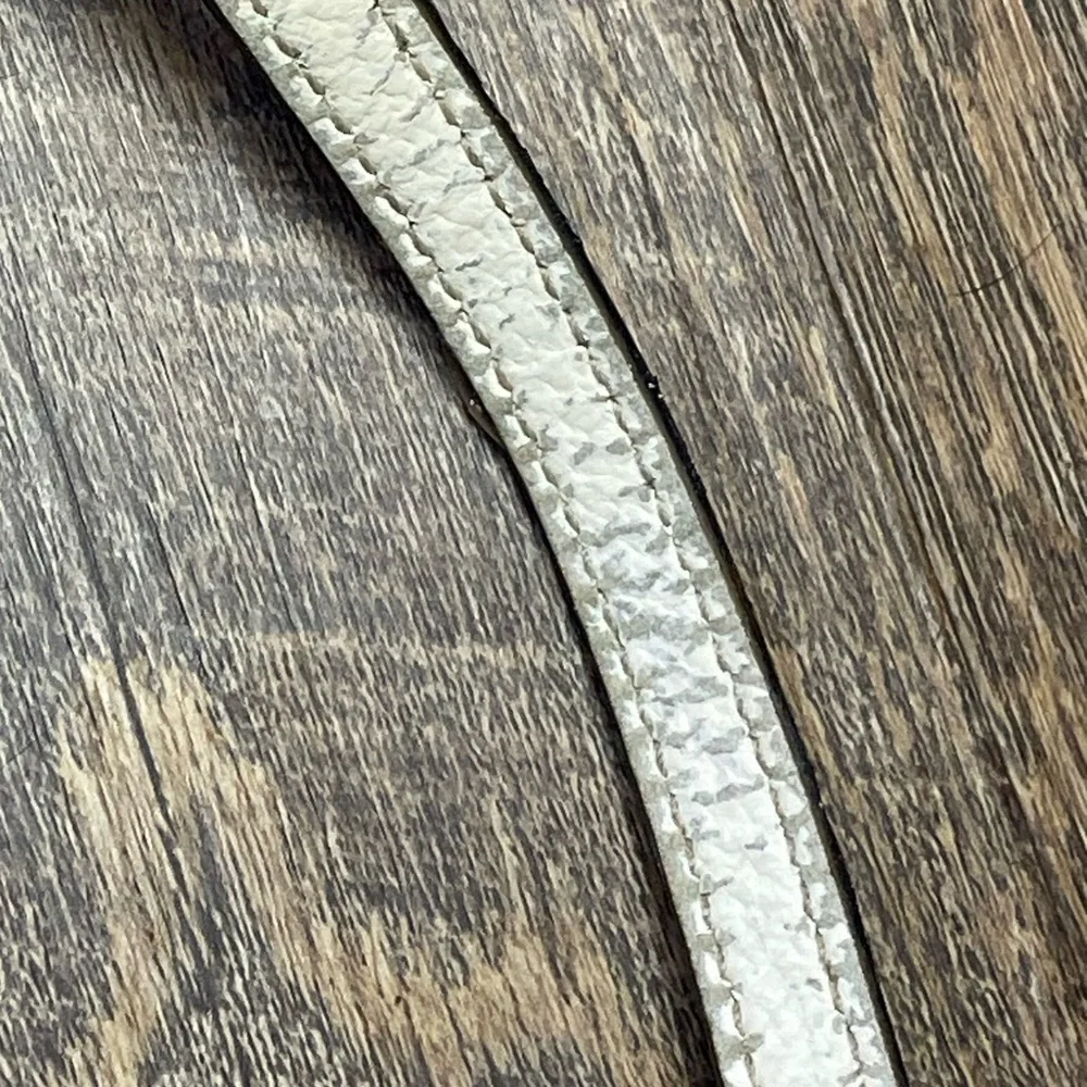 Kate Spade New York Colorblock Ivory Black Pebbled Leather Crossbody Small - Picture 13 of 15